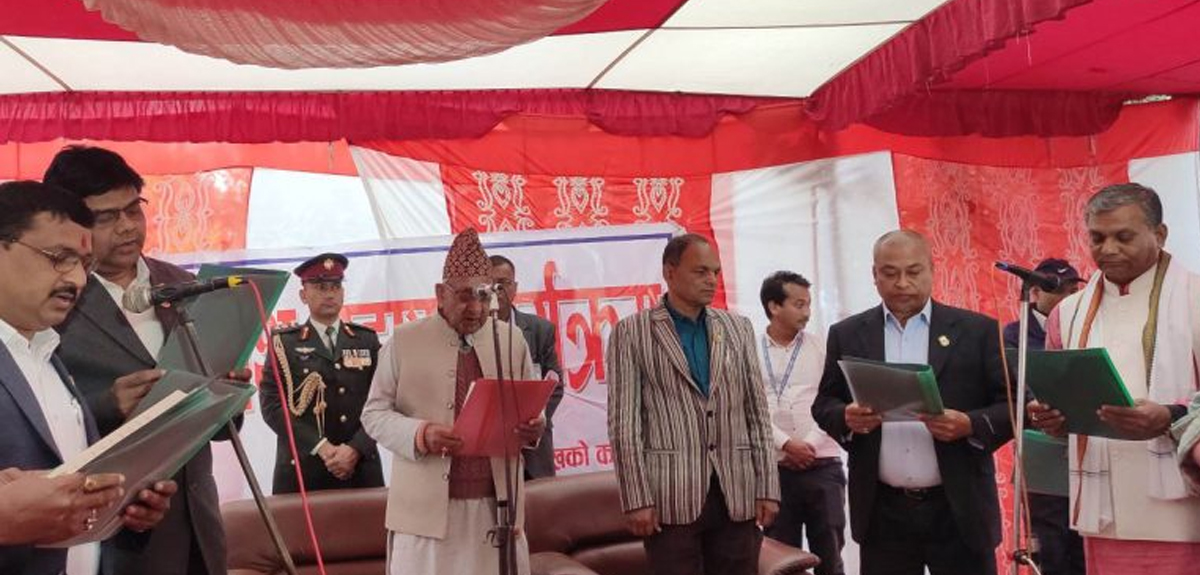 माओवादीलाई बाइपास गरी मधेश प्रदेशका मुख्यमन्त्रीले गरे मन्त्रिपरिषद् विस्तार 